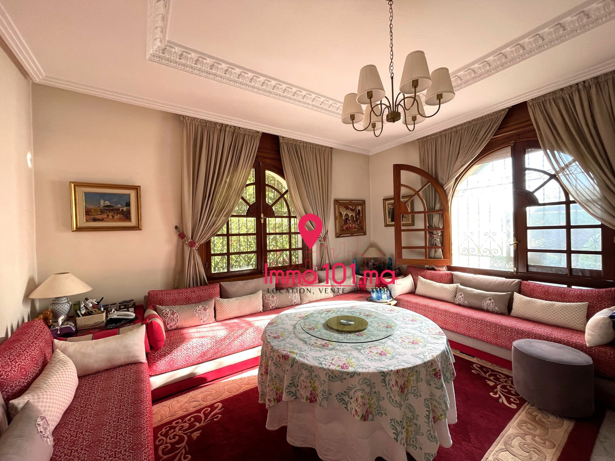 Location villa meublée à Souissi ZLLVM2377