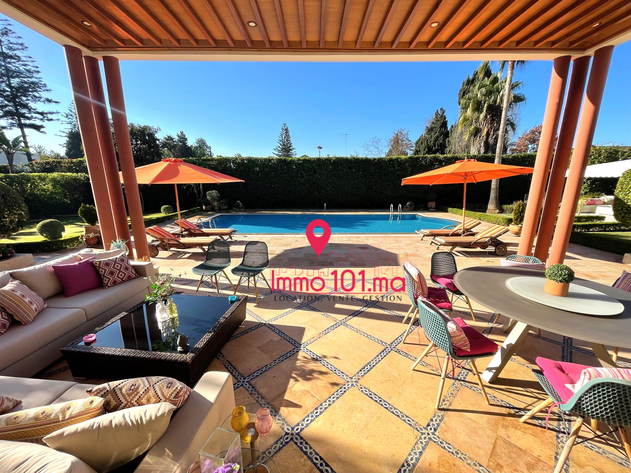 Location villa meublée à Souissi ZLLVM2377