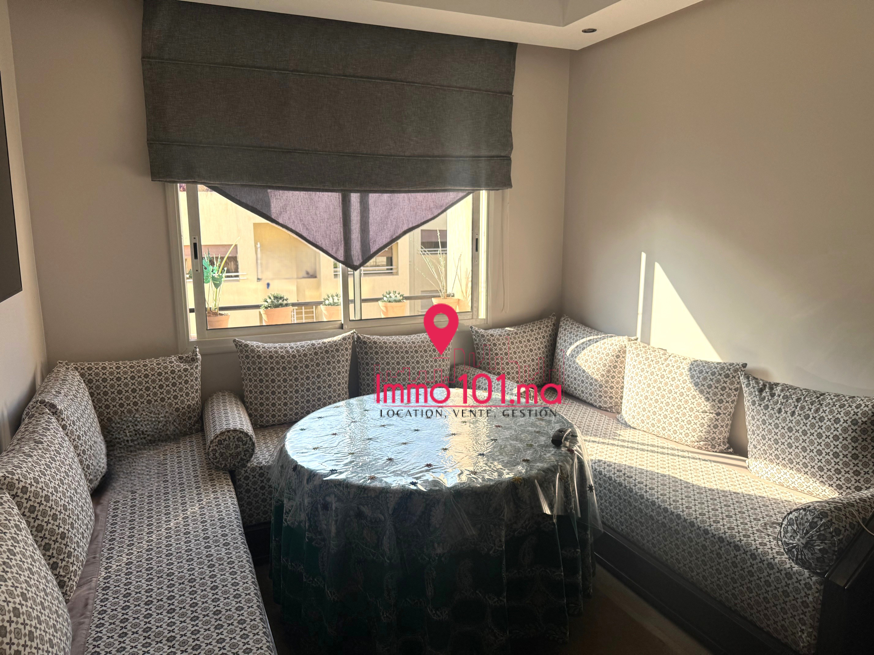 Location appartement meublé à Hay Riad ZLLAM2430