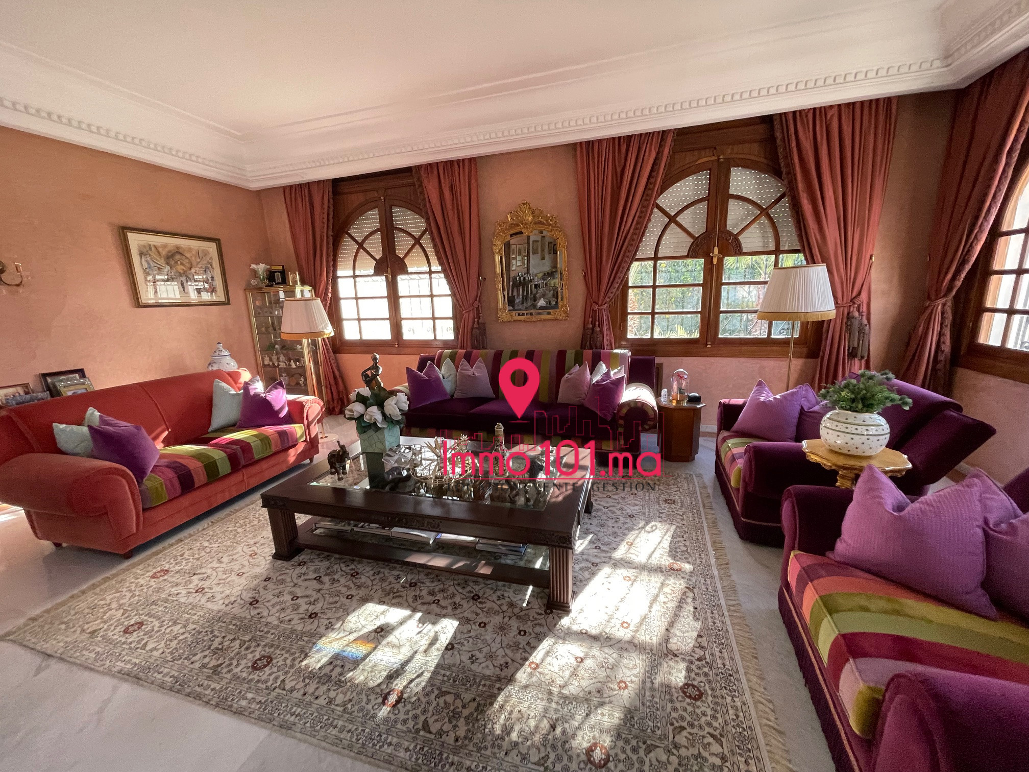 Location villa meublée à Souissi ZLLVM2377