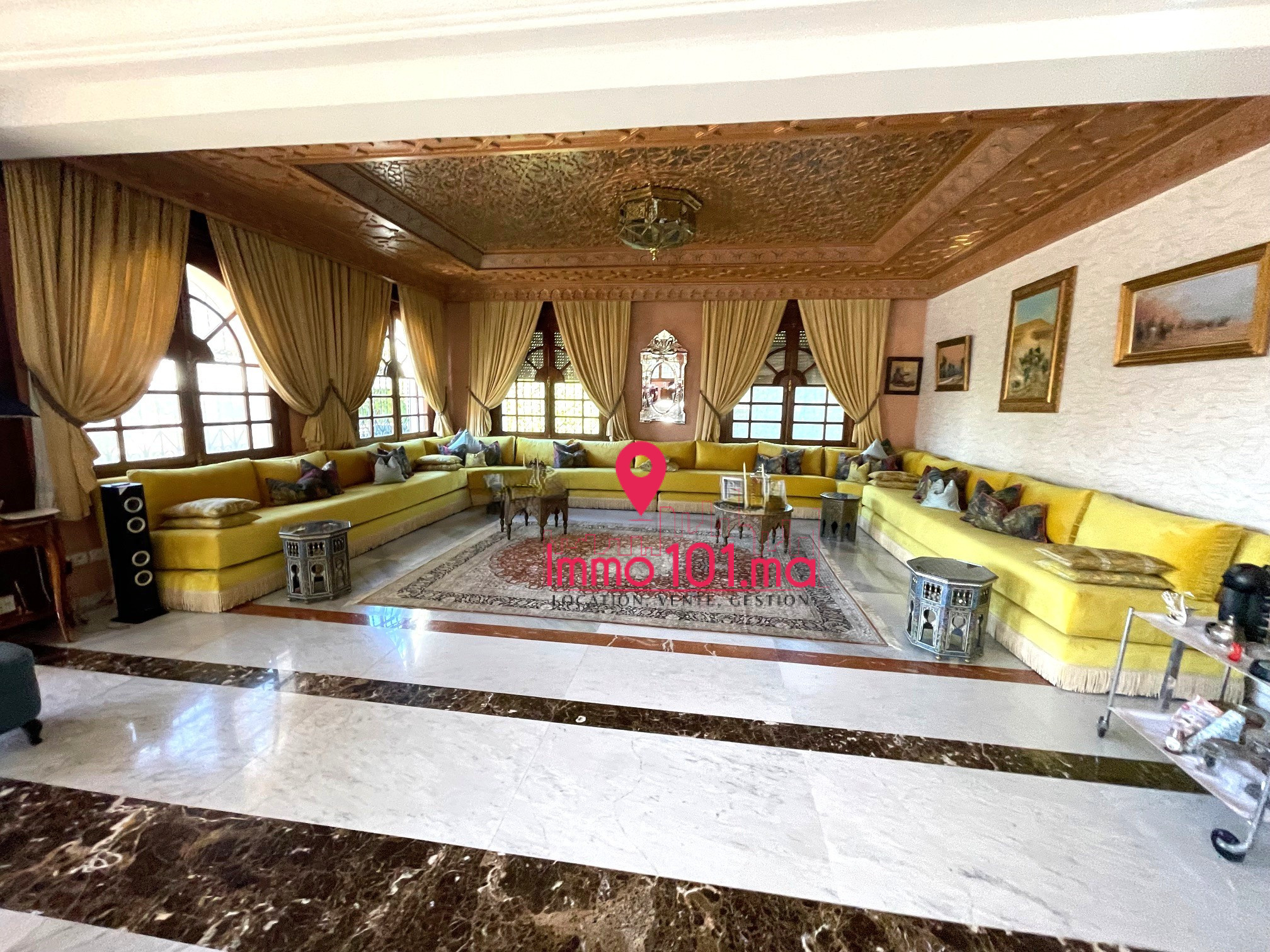 Location villa meublée à Souissi ZLLVM2377