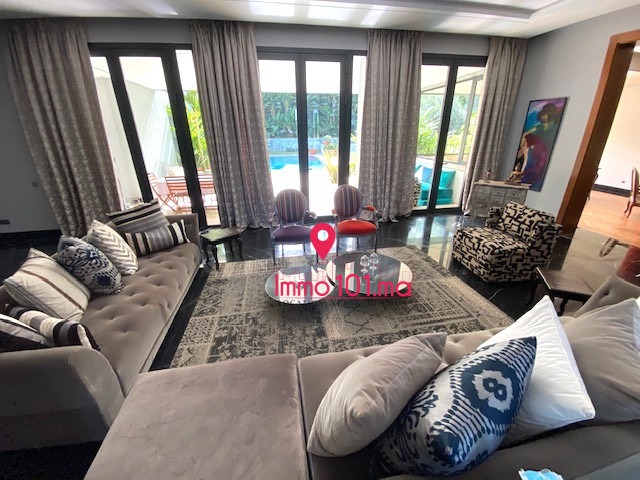 Superbe villa à vendre à Souissi ZLV2339