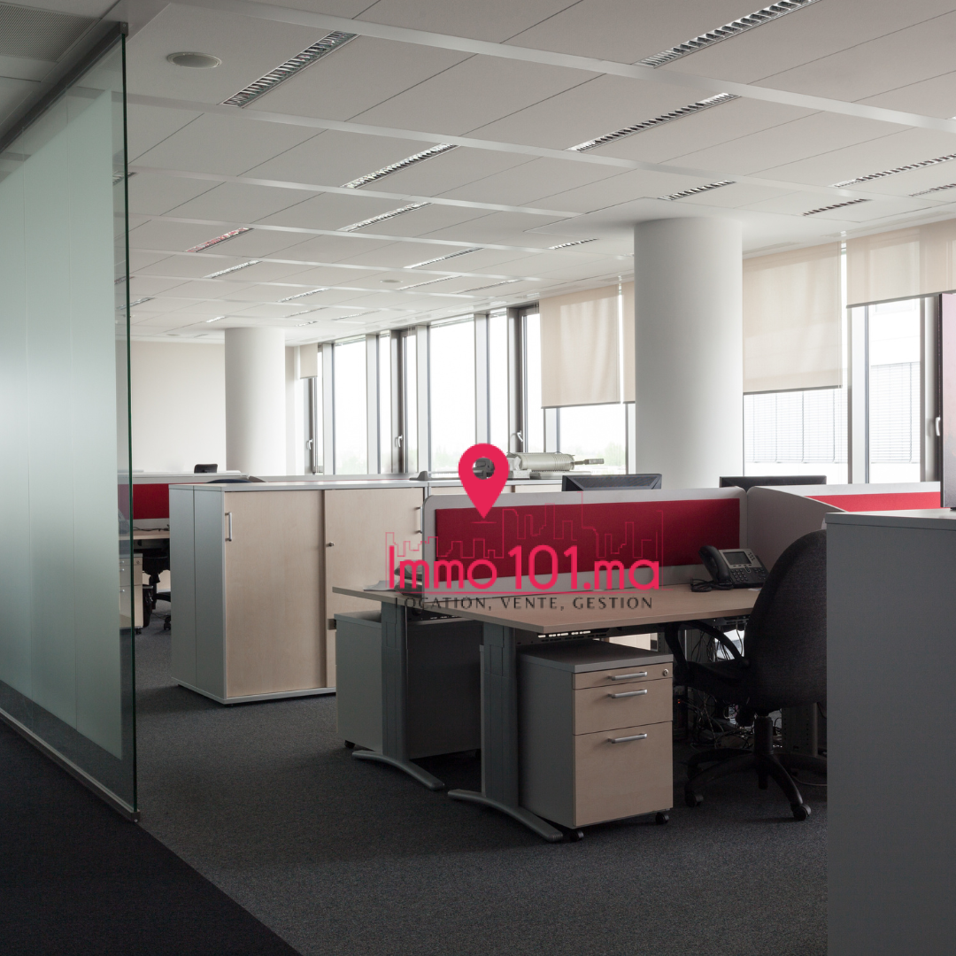 Location bureaux à Hay Riad ZLLB2420