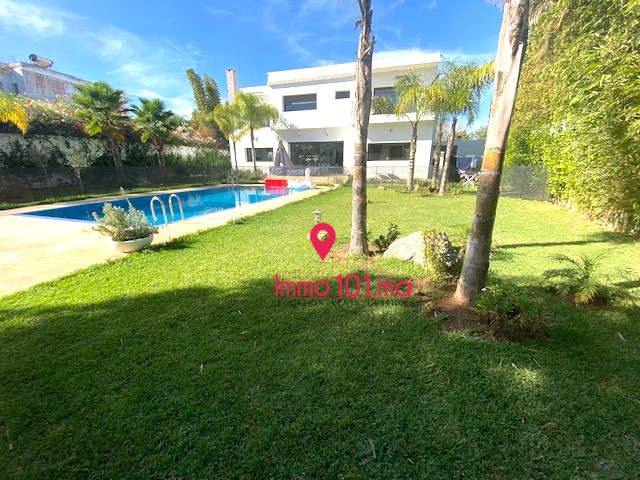 Location villa moderne à Souissi ZLLVV2448
